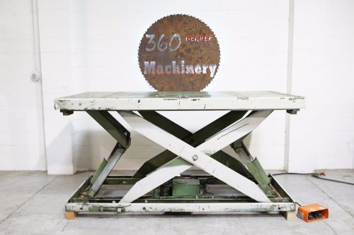 American lift table 4000 lb 48? x 96? lift table for sale