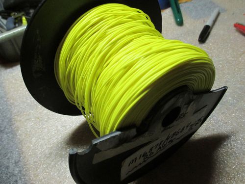 20 awg. SPC M16878/4BGB4 Silver Plated 7/28 str. Yellow Approx 500ft.