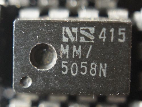 NOS NS MM5058N dip8 SHIFT REG  qty 1        Ships: $2.10 in USA tomorrow!