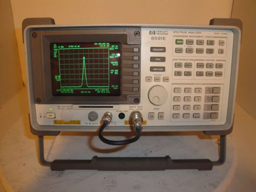 agilent / HP 8591E Spectrum Analyzer 9 kHz to 1.8 GHz opt 021  HPIB