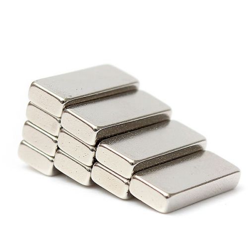 10pcs N50 15mm x 6mm x 3mm Strong Block Cuboid Magnets Rare Earth Neodymium