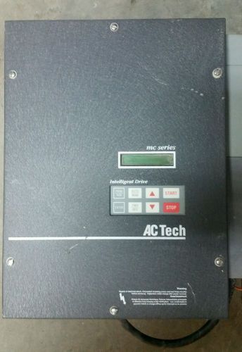 AC Tech M14150CK 15hp 480v VFD with Murphy auto Switch gauge system