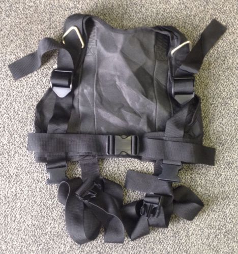 Medium heavy duty black harness vest for sale