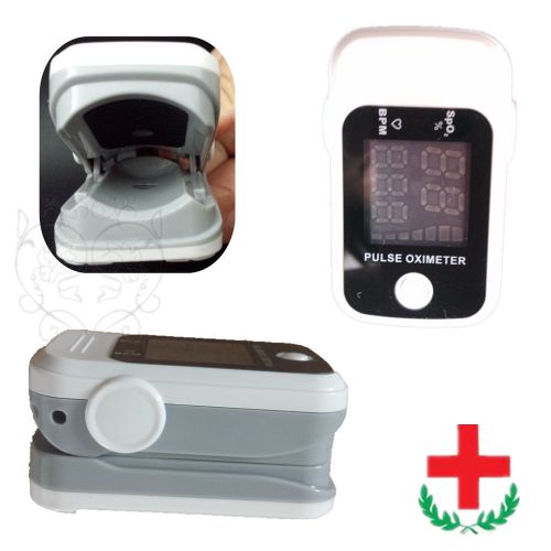 Gray hot selling new led blood oxygen digital spo2,pr monitor pulse oximeter ce for sale