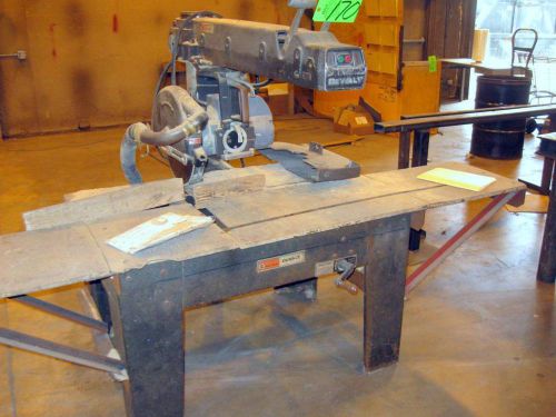 Dewalt model 3551, 16&#034; woodworking radial arm saw for sale