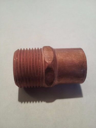 3/4&#034; Copper x Male Adapter