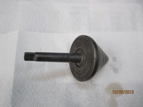 Large Cone-Live Bull Center-3 1/2&#034; -Good if you need to Steady Large Bore Work