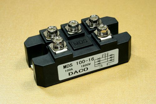 MDS100-16 3-Phase  Bridge Rectifier Diode 100A Amp 1600V MDS100A