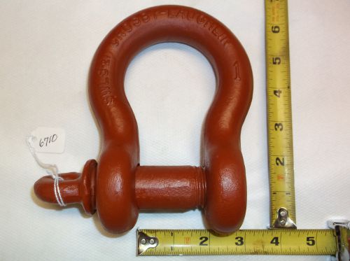 Shackle, crosby-laughlin swl 8 1/2 ton u clevis shackle screw pin anchor rigging for sale