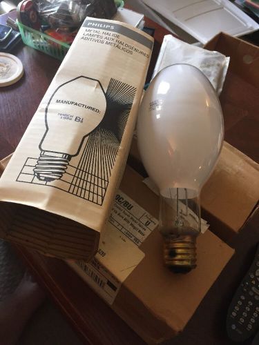 Lot Of 2 NEW Philips MS400/BU 400 Watt Metal Halide Light Bulb