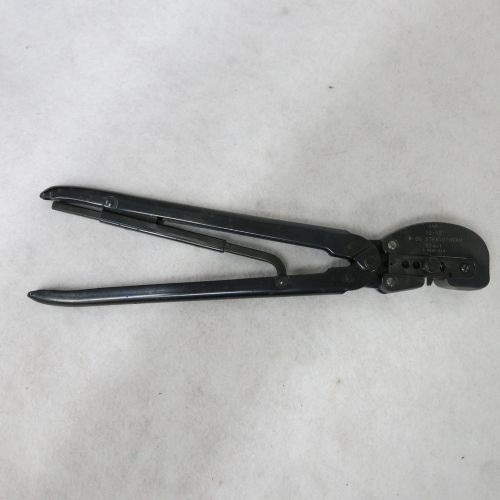 Amp 59461 W DG 12-10 Stratotherm Hand Ratchet Crimp / Crimper / Crimping Tool