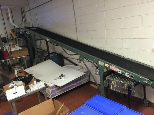 19.5&#039; hytrol conveyor belt 6&#039; tall for sale
