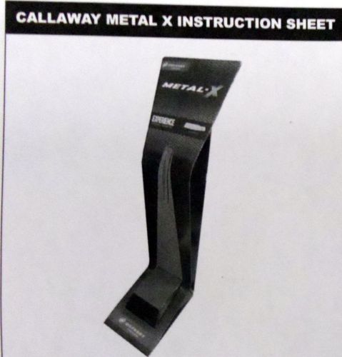 ODYSSEY Callaway GOLF Metal X PUTTER DISPLAY for Golf Shop  NEW
