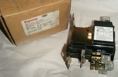 New Furnas 42CE35AF106 Definite Purpose Magnetic Contactor 120V Coil 3 Pole