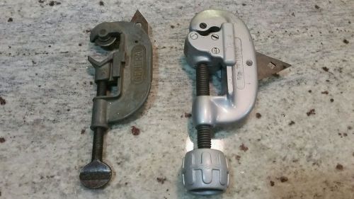 Vintage ridgid no. 15 tubing cutter, 3/16 to 1 1/8 o.d, and general cutter for sale