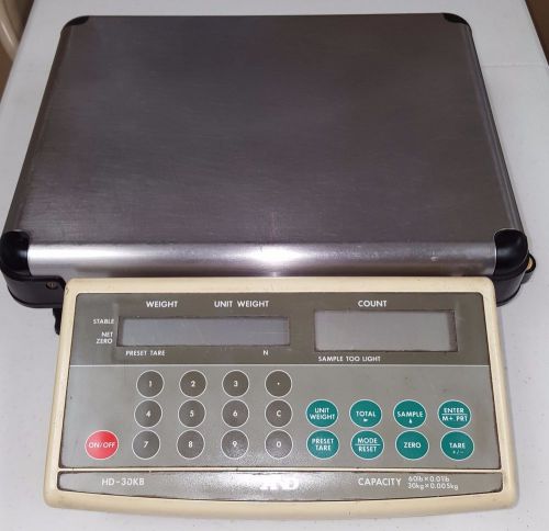 A&amp;d weighing (hd-30kb) high capacity counting scales for sale