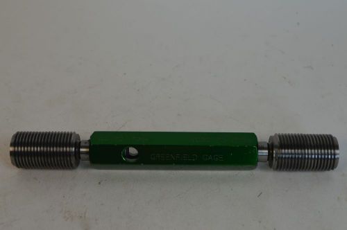 3/4 -16 -unf-3a greenfield gopd .7094 no-gopd .7056 go &amp; no-go thread plug gage for sale