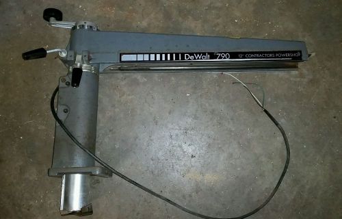 Dewalt 790 radial arm saw arm