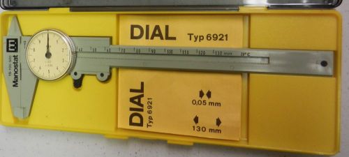 Manostat Precision 107 Type 6921 Dial Caliper 15-100-500