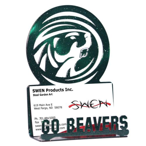 SWEN Products BEMIDJI STATE BEAVERS Metal Business Card Holder