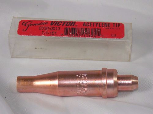 Victor acetylene tip # 7-1-101  0330-0013 - new - free shipping for sale
