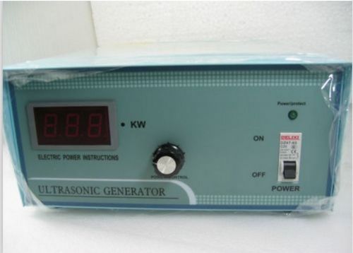 Ultrasonic Generator 0- 600W adjustable, 20-40KHz optional cleaning application