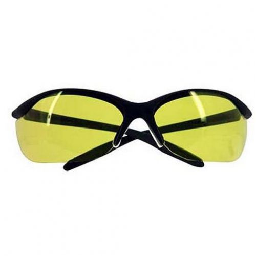 Howard Leight R-01536 Vapor II Eyewear Black Frame/Amber Lenses Anti-Fog