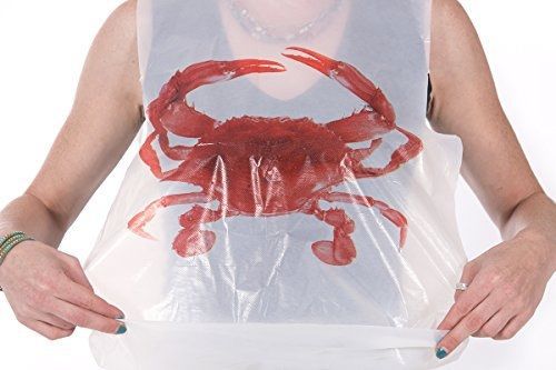 12 Pack Disposable Crab Bibs