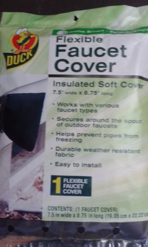 DUCK BRAND FLEXIBLE FAUCET COVER INSULATED SOFT COVER 7.5 inch  X 8.75 inch