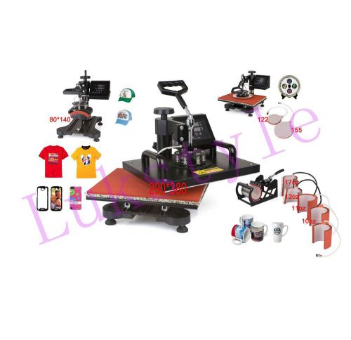 Creative 9 In 1 Heat Press Machine Digital Tshirt Printing Machine,Heat Press