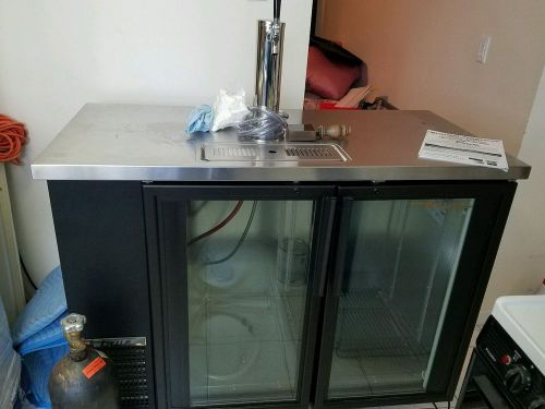 Draft Beer Cooler Door Type True Refrigeration TDB-24-48G-LD (Each)