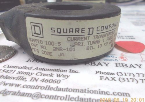 Square D  2NR-101 Current Transformer Ratio 100:5