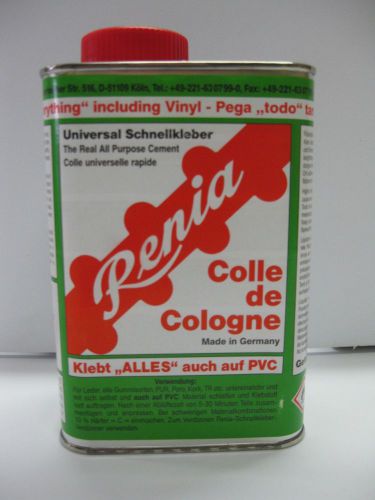Renia Cement Glue Bonds Everything Vinyl, Leather, Rubber. Shoe Glue - Adhesive