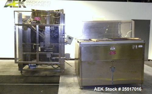 Used- palace packaging machines unscrambler system model p-4-/h-50, 304 stainles for sale