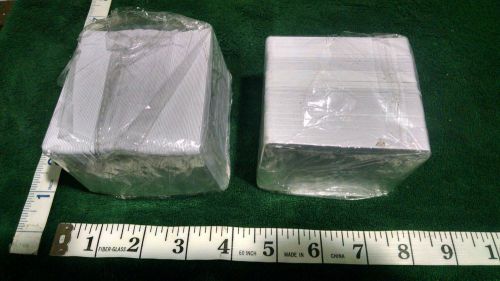 AIRSUNNY CR80 Blank PVC Plastic Cards. 30 mil. White/Blank. Lot of 200. (#116-7)