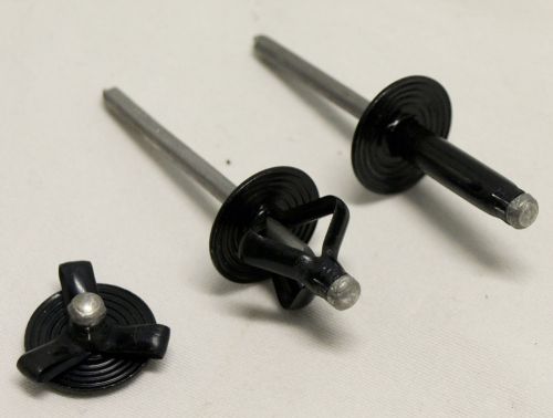 Lot/100 bubex split trifold rivets bf01-00625 3/16&#034; .040-.354gr, domehead alum for sale