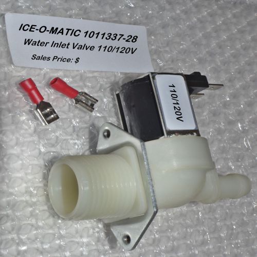Ice-o-matic011337-28 water solenoid inlet valve 120v free / fast shipping for sale
