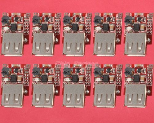 10pcs DC/DC Step Up Module 3V to 5V 1A Converter USB Charger for MP3/MP4 Phone