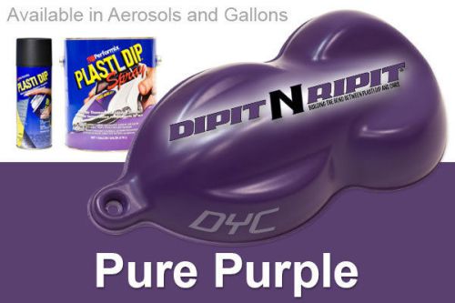 Performix Plasti Dip Gallon of Ready to Spray Pure Purple Rubber Dip Coating