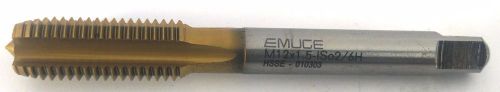 Emuge metric tap m12x1.5 straight flute hssco5% m35 hsse tin coated for sale
