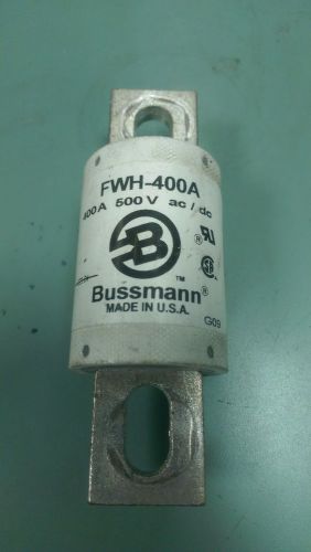 High Speed Semiconductor Fuses, FWH-400A, 500VAC/DC, Nonindicating Bussman