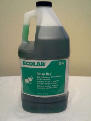 ECOLAB RINSE DRY ADDITIVE &amp; DRYING AGENT (1 GALLON)