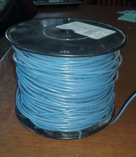12 AWG  WIRE BLUE SOLID (UL) THHN/THWN 600 VOLTS VW-1 .015 INSULATED WIRE 400&#039;