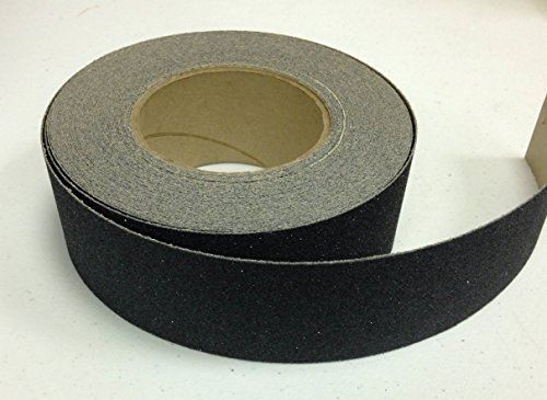 Safe Way Traction 2&#034; X 60&#039; Foot Roll of Black Adhesive Anti Slip Non Skid