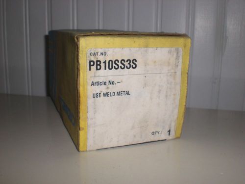 Cadweld Erico PB10SS3S Cable to Cable, Rail, Connector Welding Mold New in Box
