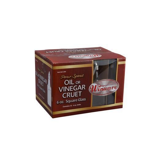 Winco G-304 Oil/Vinegar Cruet (Box of 12)