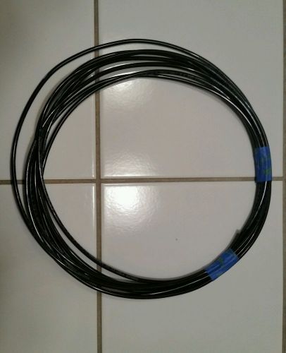 Black color 4mm Parker Parflex polyurethane tubing 19ft total length