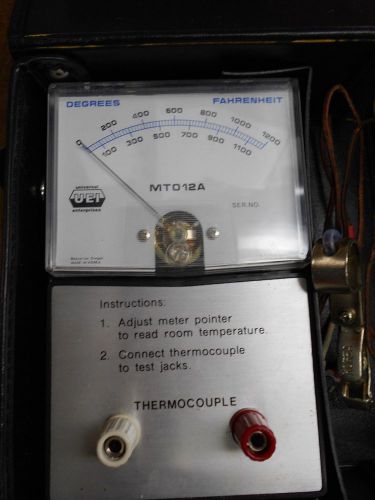 Thermocouple  0-1200 Deg. Fah.