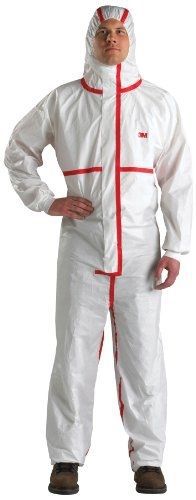 3M Disposable Chemical Protective Coverall Safety Work Wear 4565-4XL (Pack of
