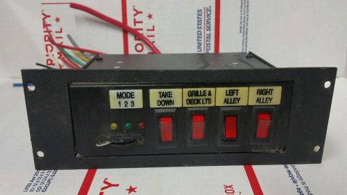 Federal signal SW400SS Lightbar switch box